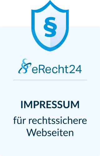 eRecht24 Siegel Impressum